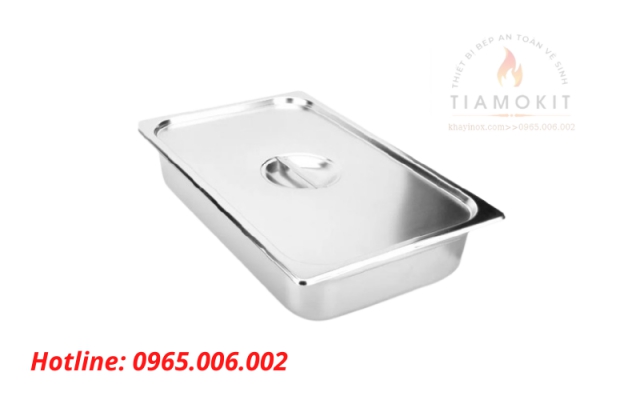 Khay buffet 1/1/20 inox cao cấp